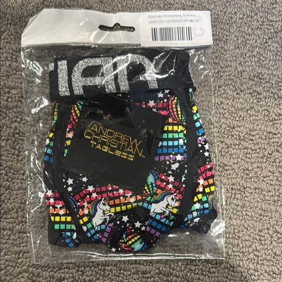 Andrew Christian • NWT Ultra Disco Unicorn Brief w/Almost Naked - Picture 3 of 4